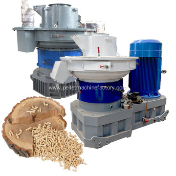 2T/h 132KW Heavy ring die wood pellet mill